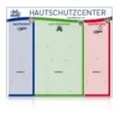 Sc johnson STOKO Hautschutzcenter Spendertafel SSCSML1DEU , Maße (B x H): 590 x 510 mm, klein