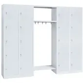 MR-Shop MR-Garderobe XL, lichtgrau