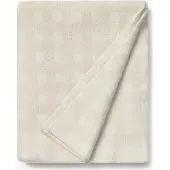 Lorena Canals Vichy Decke, Ivory