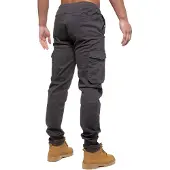 Enzo | Herren Cargo-Jogger-Jeans - Khaki