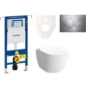 Vitra Geberit Wand-WC Set für Vorwandmontage + Shift WC SIKOGES4N41