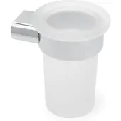 SAT Glashalter Simply R Chrom/Milchglas SATDSIMR27