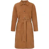 Dreimaster Women Coat in cognac | Gr.: XS