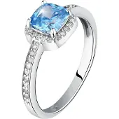 Morellato Tesori SAIW1140 Sparkling Sterling Silver Ring - Circuit: 58 mm