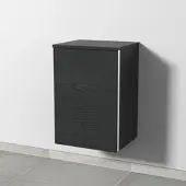 Sanipa Unterschrank „3way“ 400 × 580 × 345 mm Anschlag links, in Black Oak, Anschlag links