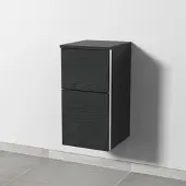 Sanipa Unterschrank „3way“ 300 × 580 × 345 mm in Black Oak