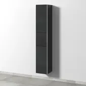 Sanipa Hochschrank „3way“ 300 × 1700 × 345 mm Anschlag links, in Black Oak, Anschlag links