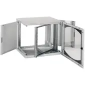 APC Schneider - Schrank - Netzwerkschrank - geeignet für Wandmontage - RAL 7035, Gra