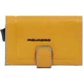 Piquadro Kartenetui Atlas Compact Wallet With Single Slider RFID Yellow