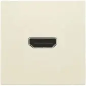 Züblin 100-69416 Abdeckung mit HDMI zu Schrauben Verbindung cream 10069416