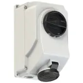Pce 7514-7 CEE-Steckdose abschaltbar 16A 4p 7h IP44/IP54 75147