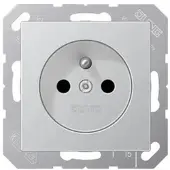 JUNG Steckdose 1f alu A UP m.BS IP20 ZP A1520FKIAL