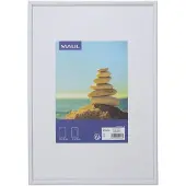 MAUL 1935402 Bilder Wechselrahmen Papierformat: 21 x 30 cm Weiss