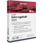 Lexware lohn+gehalt 2026 Jahresversion (365-Tage), Buchhaltung, Voll, 1 Lizenz(en), Box, Deutsch, 1 Jahr(e)