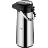 Alfi Pump-Isolierkanne, 3,0 l, Edelstahl, mit Glaseinsatz