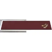 Hamat Fußmatte »Mars« 120x300 cm rot, 120 cm