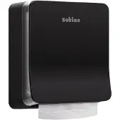 Wepa Satino by Papierhandtuchspender HYGINITY S 333403 schwarz Kunststoff