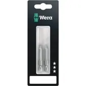 Wera 868/4 Z SB Innenvierkant Bits, # 2 x 50 mm, 2-teilig - 05073077001