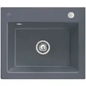 Villeroy & Boch V&B Einbauspüle SUBWAY 60 S FLAT 565x475mm Exz-bet graphit