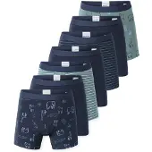 Schiesser Jungen Shorts, 7er Pack - Kids, 7PACK Single Jersey Slips, Unterhose, Basic