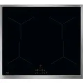 AEG OIX64A00XB, Schwarz, Edelstahl, Integriert, 60 cm, Zonen-Induktionskochfeld, Glaskeramik, 4 Zone(n)