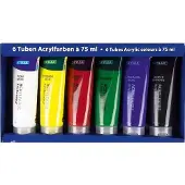 Stylex Acrylfarben 6er Set