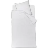 Rivièra Maison Baumwoll- Bettwäsche-Garnitur Elegance Farbe weiss Größe 155x220+80x80
