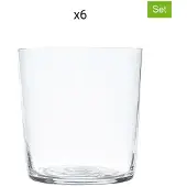 Excelsa Set mit 6 Wassergläsern York Glas 37 cl Durchsichtig