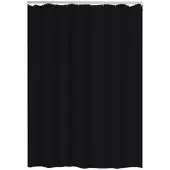 RIDDER Duschvorhang Textil 180x200 cm Madison schwarz