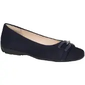 Hassia Leder-Ballerinas "Pescara" in Dunkelblau | Gr.: 39