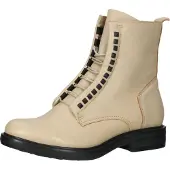 Venturini Milano Trendige Stiefelette Schnürschuhe für Damen 1101072 46 Beige