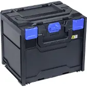 Allit Aufbewahrungsbox EuroPlus MetaBox 340 schwarz/blau