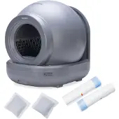 Beeztees Automatische Katzentoilette Moeza grau
