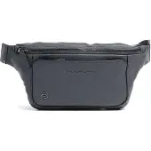Piquadro Black Square Ledergürteltasche mit iPad mini-Fach oceanblau CA2174B3/BLU4
