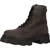 Bullboxer Komfortable Stiefelette Schnürschuhe für Damen 517504E6L DKBW Braun