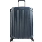 Piquadro PQ-Light 4-Rollen-Trolley M Blu Opaco