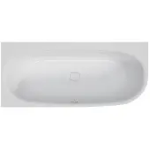 Hoesch Eck-Badewanne iSENSI weiß, 160x75cm, linke Ausführung