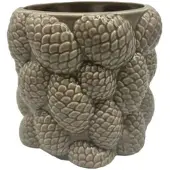 Momax Vase Pinecone Braun