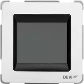 Danfoss Thermostat Touchscreen, elektrische Fußbodenheizung, Raum- und Bodenfühler, reinweiß RAL 9010, 1 Stk.