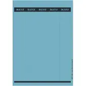 Leitz Rückenschilder lang, PC-beschriftbar, Rückenbreite 50 mm, selbstklebend 125 St., blau