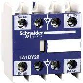Schneider Electric LA1DZ31 Hilfsschalterblock, 3S+1Ö, Schraubanschluss