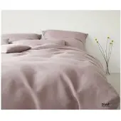 Elegante Bettwäsche Breezee - 135x200 cm + 40x80 cm blush