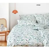Elegante Bettwäsche Visible - 155x220 cm + 40x80 cmminze
