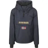 Napapijri - Wasserfeste, winddichte und wärmende Anorakjacke &ndash; Herren &ndash; Rainforest Next - Rainforest Next Blu Marine für Herren - Größe M
