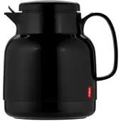 Helios Isolierkanne MONDO mit Teesieb 1,0 l schwarz
