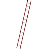 Proregal Sprossen-Anlegeleiter GFK/Alu ohne Traverse 14 Sprossen