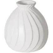 Boltze Vase Zalina Porzellan weiß 20cm