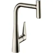 Hansgrohe Talis Select S, Waschbecken, Edelstahl