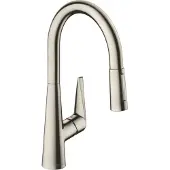 Hansgrohe Talis S, Waschbecken, Edelstahl