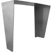 Doktorvolt Wetterschutz 38x44x18 cm Dach Edelstahl Regenschutz Aufputz DV-5602